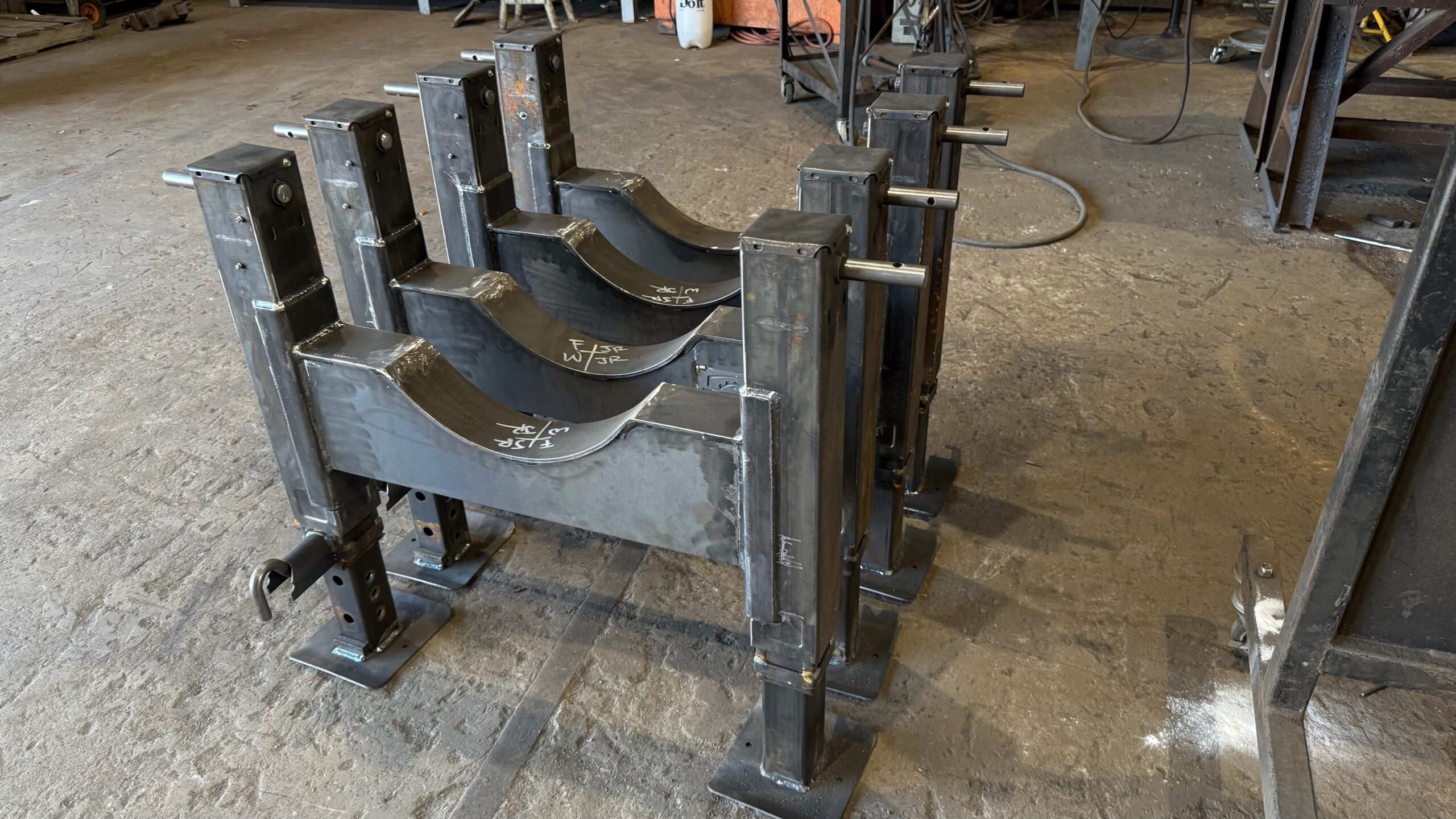 Structural steel fabrication and assembly for industrial projects