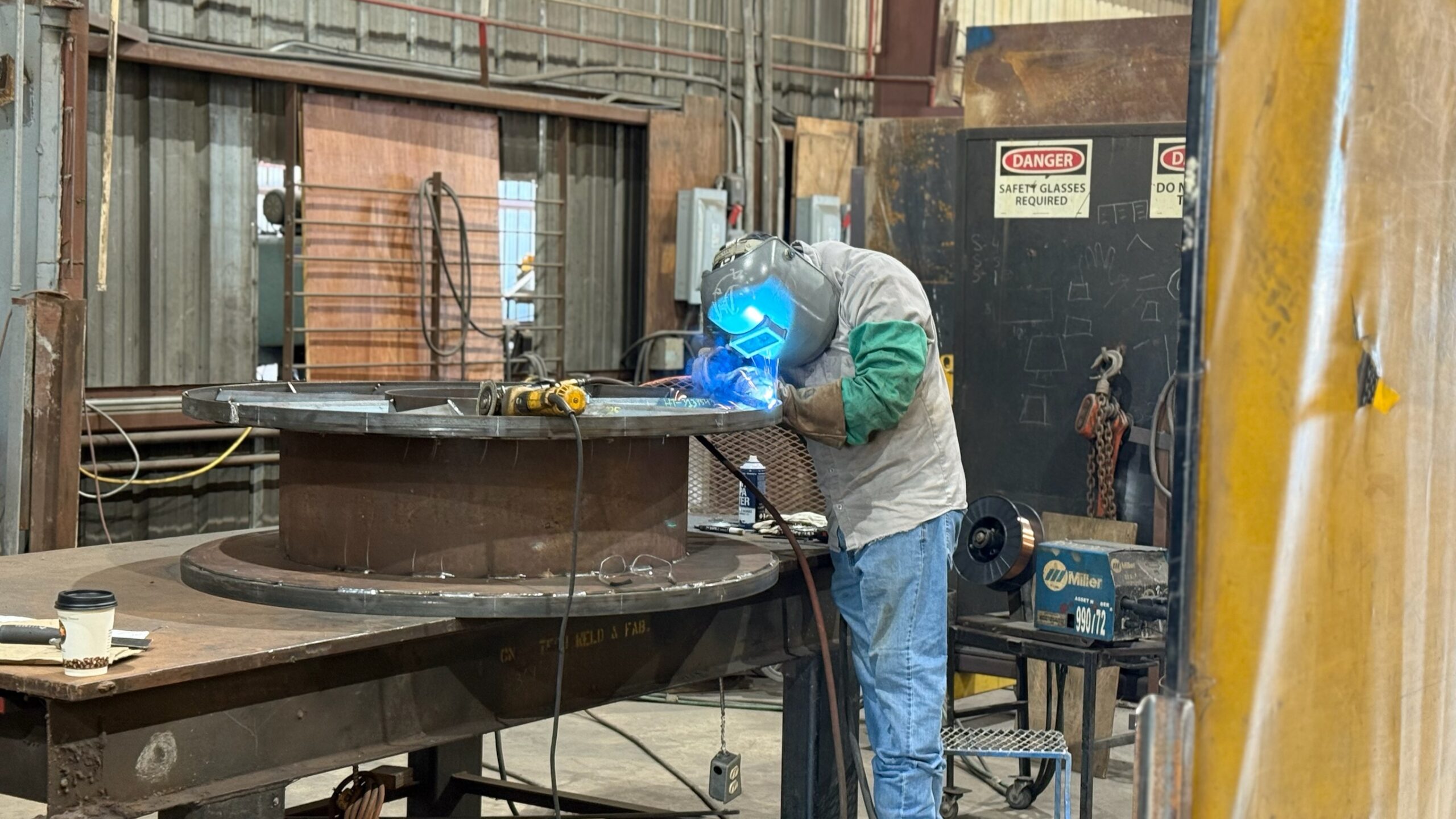 Custom welding and metal fabrication services in Houston Texas
